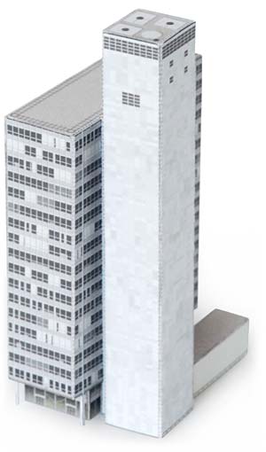 Inland Steel Building model