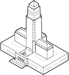 LA City Hall model