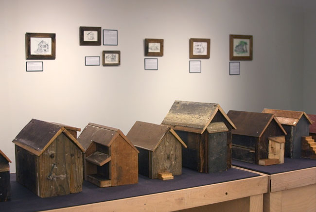 Lost Houses of Lyndale exhibit